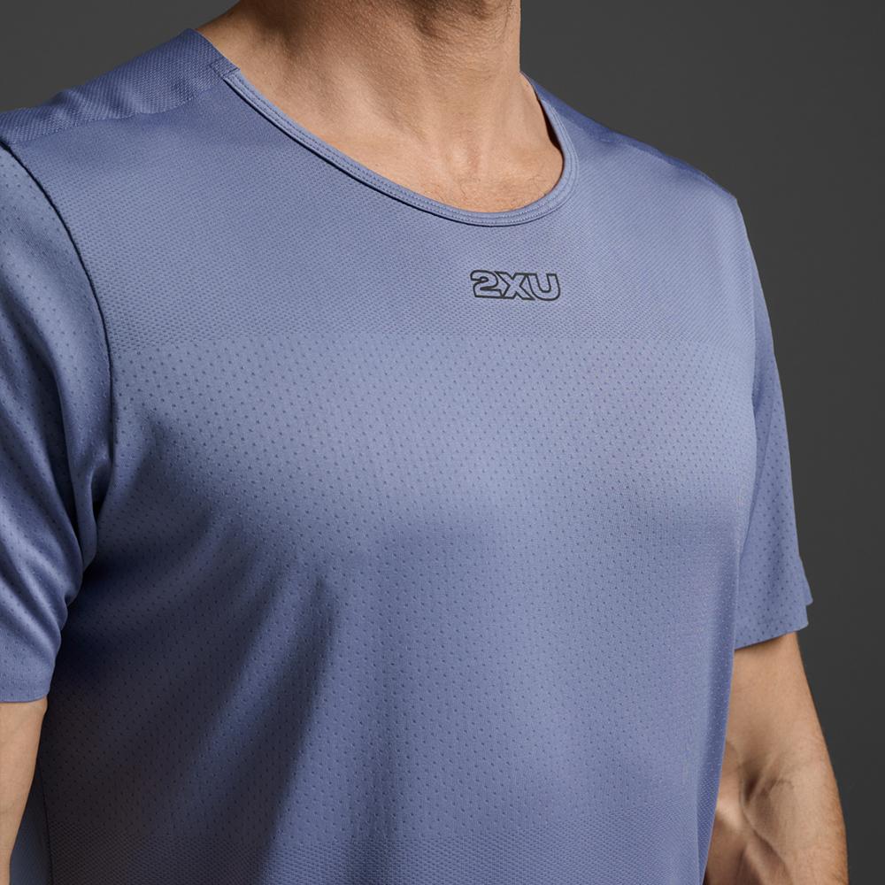 Tutaimjeuyu (MenS) Light Speed Tech Short Sleeve Tee Dark BlueMr7150Abst-Brf
