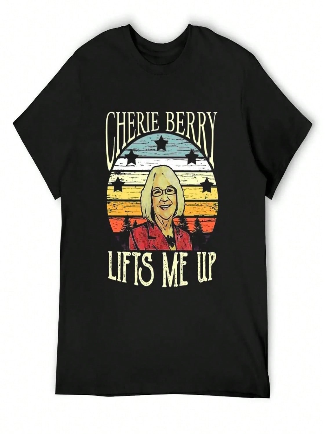 Cherie Berry Lifts Me Up, Cherie Berry T-Shirt T-Shirts Oversize Customs Design Your Own Graphics unisex Clothes S разноцветный