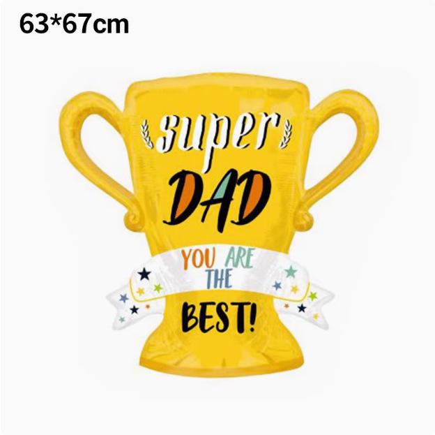 Large Standing Aluminum Foil Balloon for Mother's/Father's Day Decoration