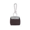 Fashion Pu Small Bag Keychain Simple Keyring Women Bag Charm Handbag Hanging Pendant Diy Accessories Girl Gifts