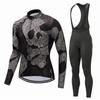 Cycling Suit Spring and Autumn Long Sleeve Suit Men's Mountain Bike Equipment Cycling Suit Suit