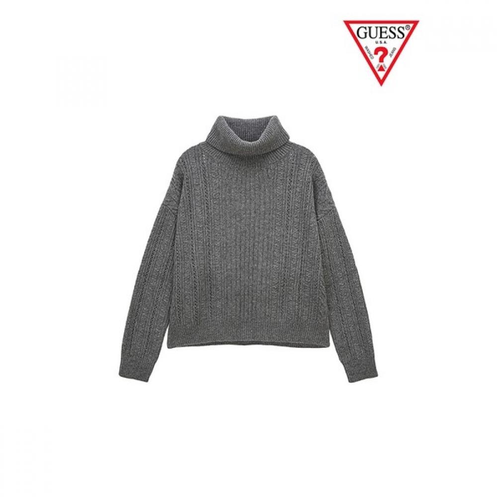 

Guess W2br46z2wj0 Водолазка с длинными рукавами и косами Ym4s1603 GRY/XS