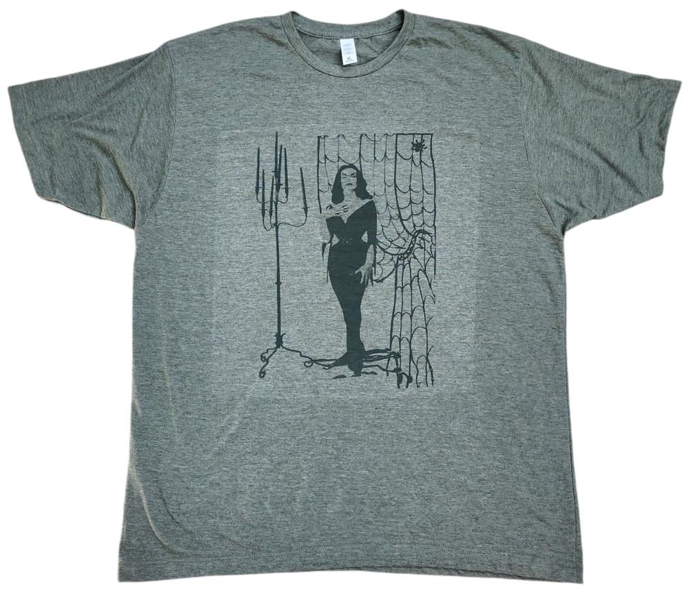 The Vampira show Tshirt color Vintage Green men039s Unisex T-Shirt S