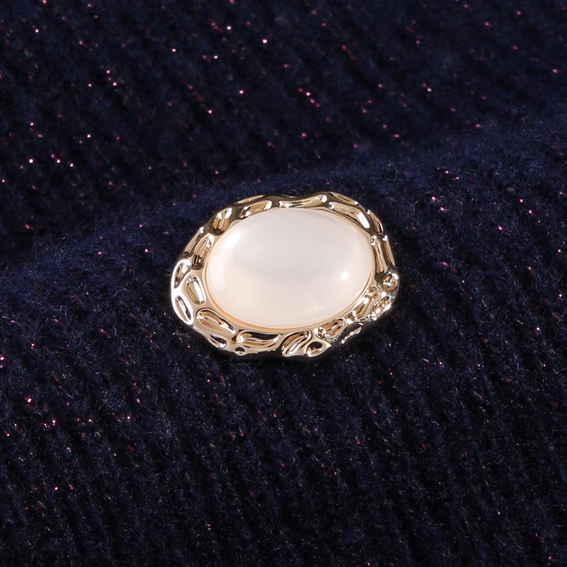 10Pcs High-End Pearl Buttons Women'S Clothes Jacket Shirt Decorative Buttons Accessories Coat Sweater Buttons