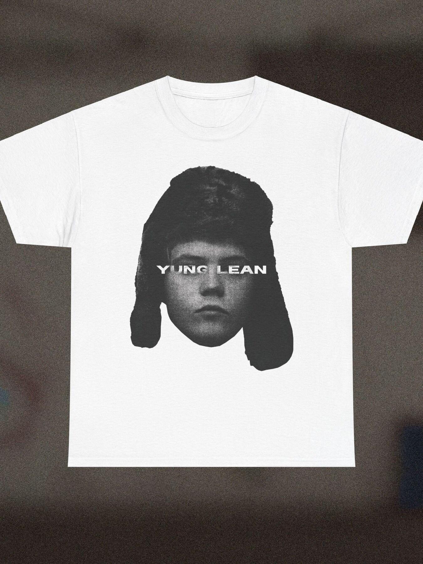 

Yung Lean Printed TShirt Street Style Unisex Crew Neck Short Sleeve TShirt Hip Hop Casual Wear Pure Cotton AllSeason Couple S