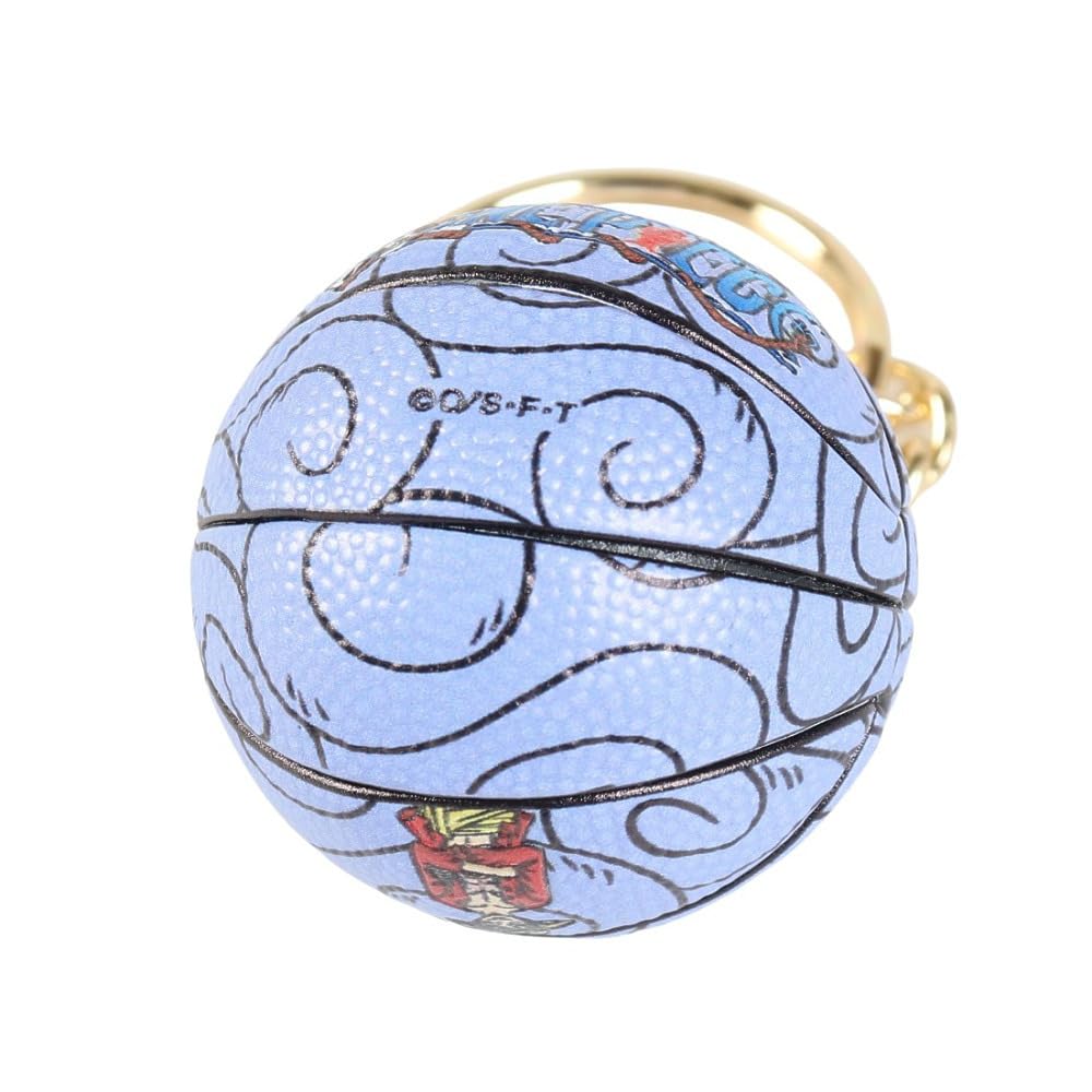 SPALDING One Piece Gomu Gomu no Mi Schlüsselanhänger, Lila, 3,8cm, 11-009PG