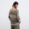 GREEN BELT Urban Traveler Color Block Stripe Knit Pullover
