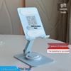 All-Metal Foldable Rotatable Mobile Phone & Tablet Stand for Desktop – Ideal for TV Shows & Live Streaming, Customizable with LOGO