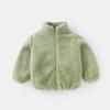 Children's Plush Spring/Autumn Coat for Boys and Girls - Warm, Double-Sided Fleece Outerwear
