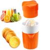 1PC Hand Juicer Citrus Orange Squeezer Portable Manual Lid Rotation Press Reamer for Lemon Lime Grapefruit Kitchen Accessories