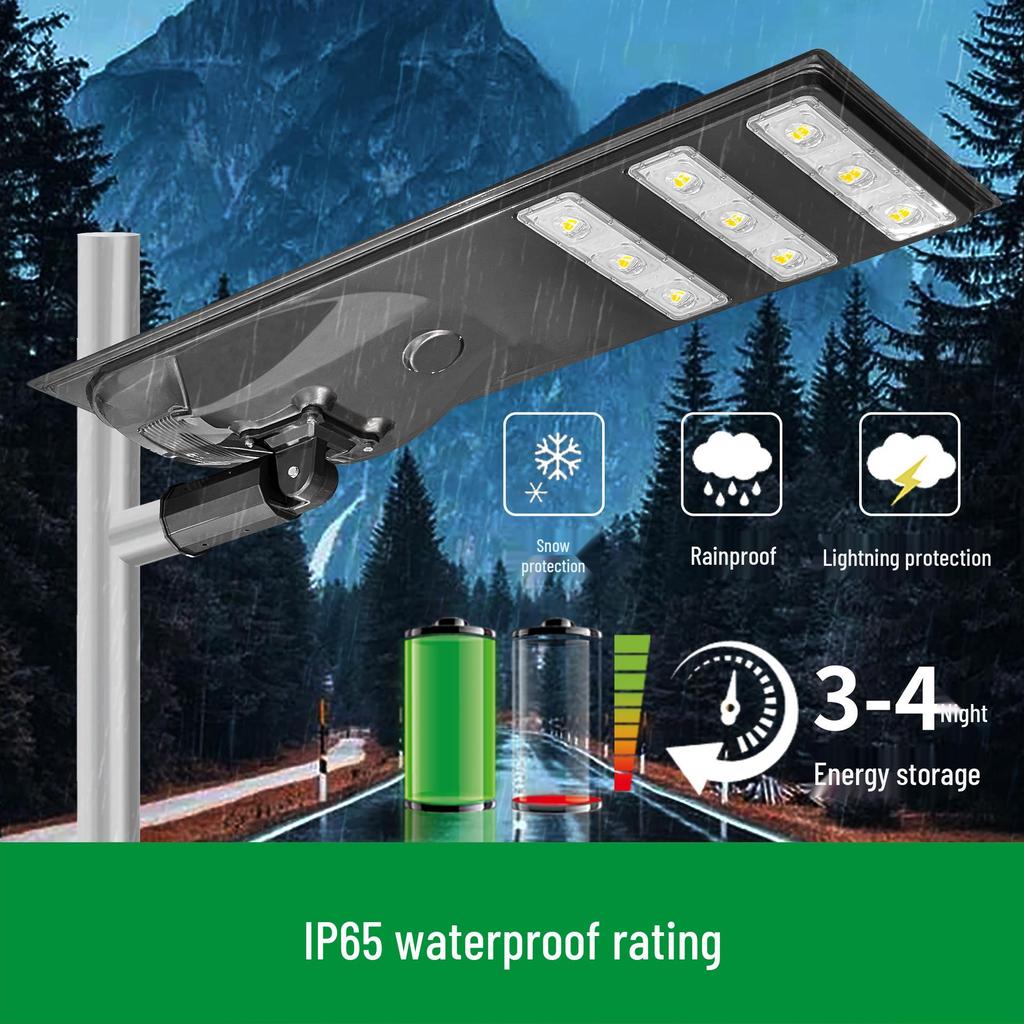 High Brightness LED Solar Street Light for Rural Roads