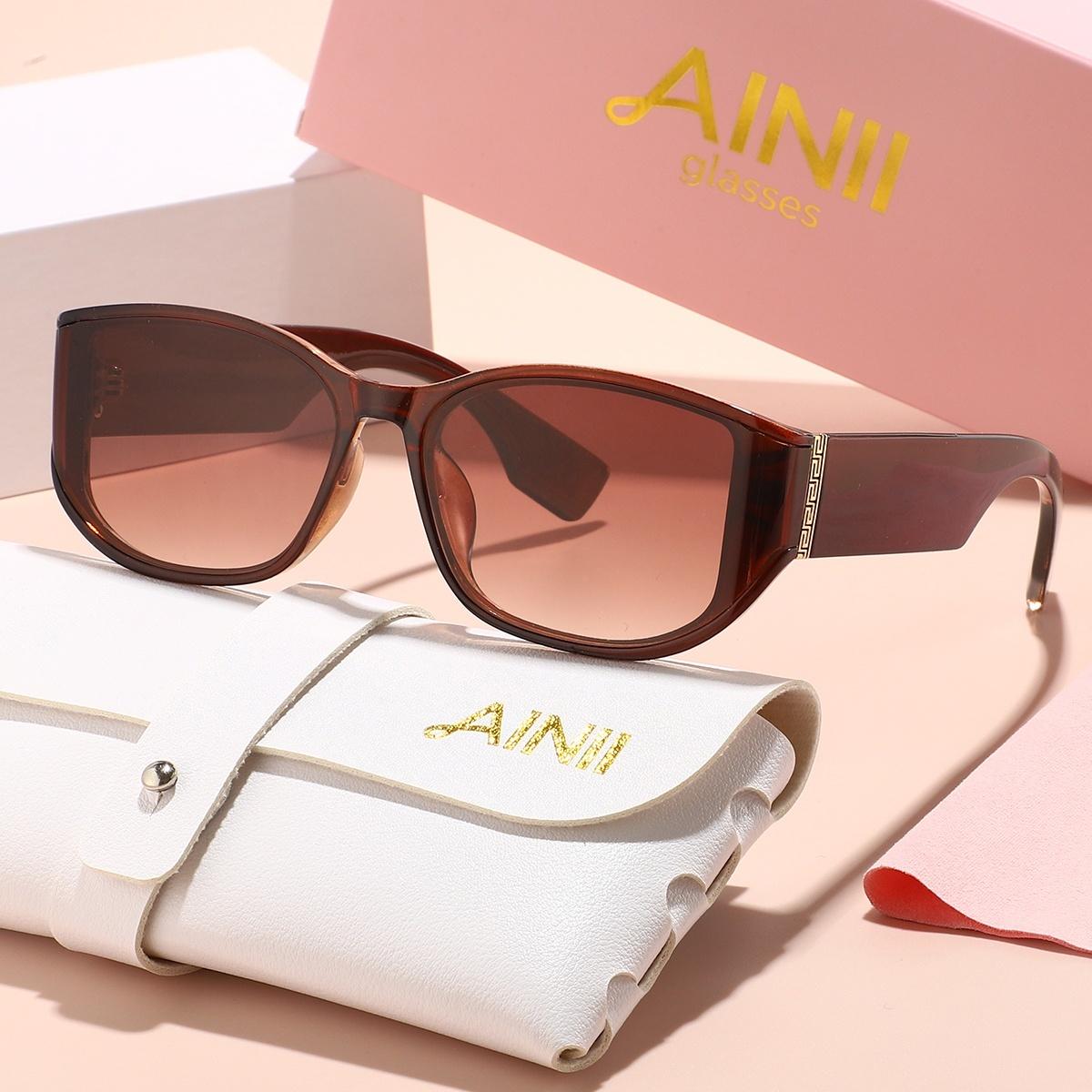 European and American retro style Y2K unisex fashionable sunglasses for summer sun shading, sun protection, UV protection, light