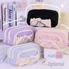 High-End Ins-Style Drawstring Pencil Case: Large Capacity, Dirt-Resistant Stationery Box for Primary & Junior High School Students
