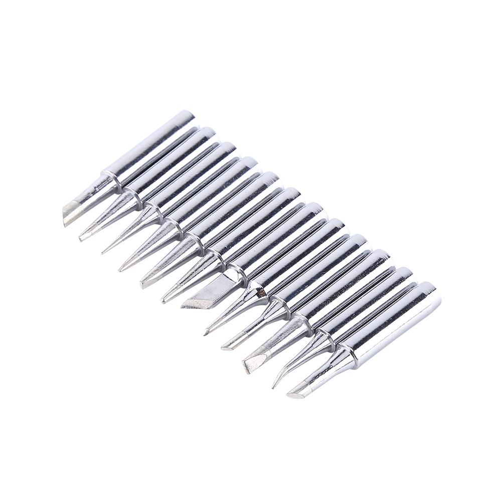 12Pcs   free Soldering Tip Solder Replacement Tips 900M T Rework Station Tool