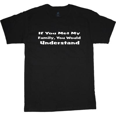 Big And Tall T Shirt Crazy Family Funny Saying Tee Shirts For Men