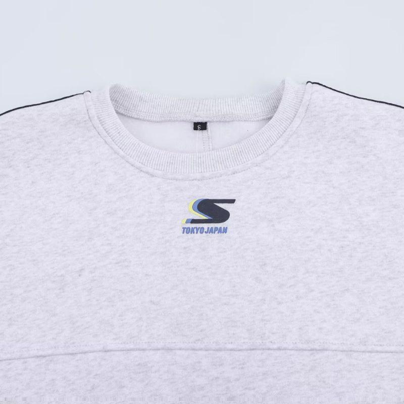 Kaslead New Women clothes European and American Wind Belt Trim Printing Hoodie Casual Pants 6050316 6050317