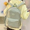 College Style Backpack Junior High School Student Schoolbag Women's Lightweight Travel Backpack