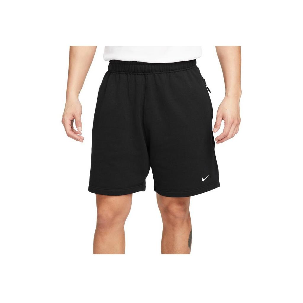 Nike High-Waist Drawstring Pocket Loose Casual Shorts Men Bottoms Black DX0818-010
