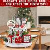 Tabletop Signs Christmas Tiered Tray Decor Christmas Farmhouse Christmas Decor  Festive Decor