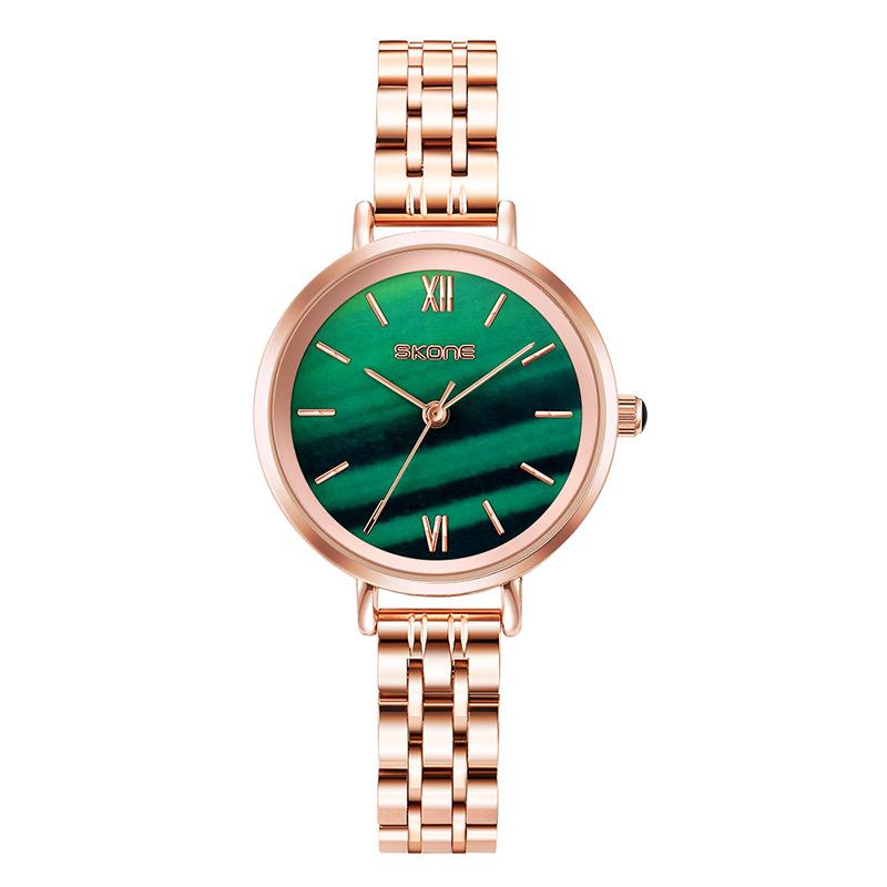 

Часы на поясе, маленькие зеленые часы, кварцевые часы, женские часы для студентов