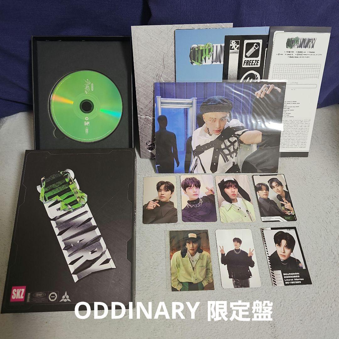 

[USED] Stray Kids ODDINARY Limited Edition Seungmin Tower Records Shinnara