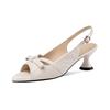 Women's Summer Mid-heel Sandals Fashion Stiletto Sandals