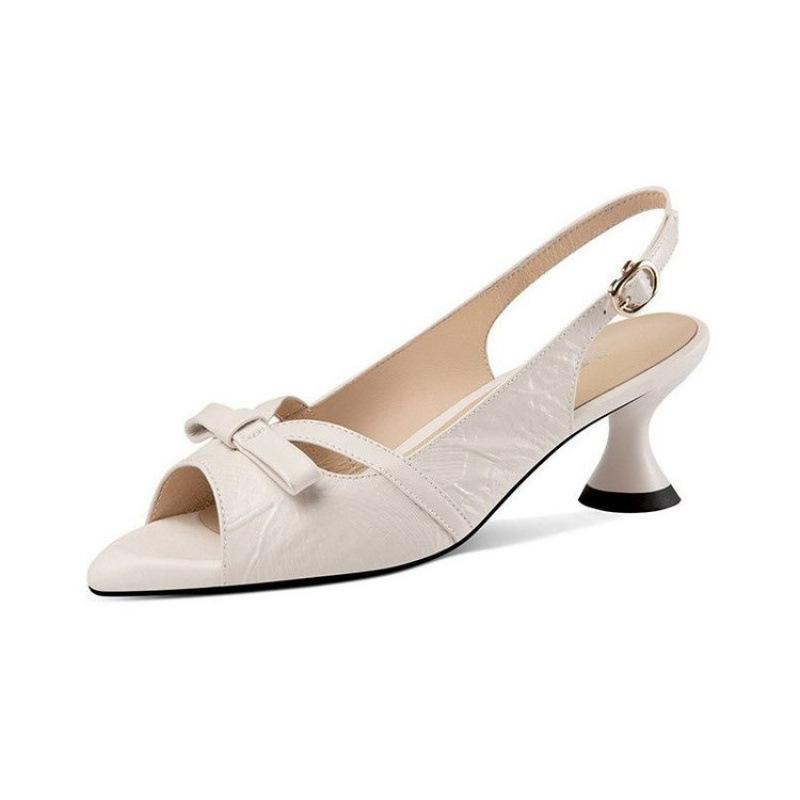 Women's Summer Mid-heel Sandals Fashion Stiletto Sandals