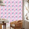Wallpaper Flowers white, powder pink, coral and blue 50x1000