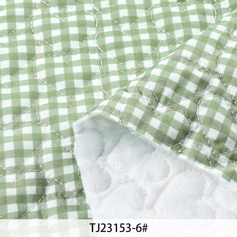 0.5/1/2 Yards Pure Cotton Grid Quilted Cotton Fabric for Winter Coat Gloves Pet Beds Makeup Bags Handmade DIY Clothing Fabrics