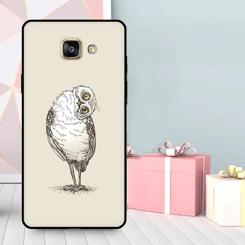 Cute Owl Cartoon Case For Samsung Galaxy J7 J5 J3 2017 J1 A3 A5 2016 A9 A7 A6 A8 J8 2018 J6 J4 Plus Cover