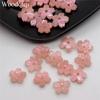 20PCS 10mm DIY Jewelry Making Starry Color Craft Loose Spacer Beads 3D Sakura Petal Flower Delicate Jewelry