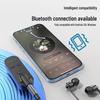 Universal Clip-On Bluetooth Headphone Receiver with Extended Battery, High-Quality Sound, Noise Reduction, and HD Calls
