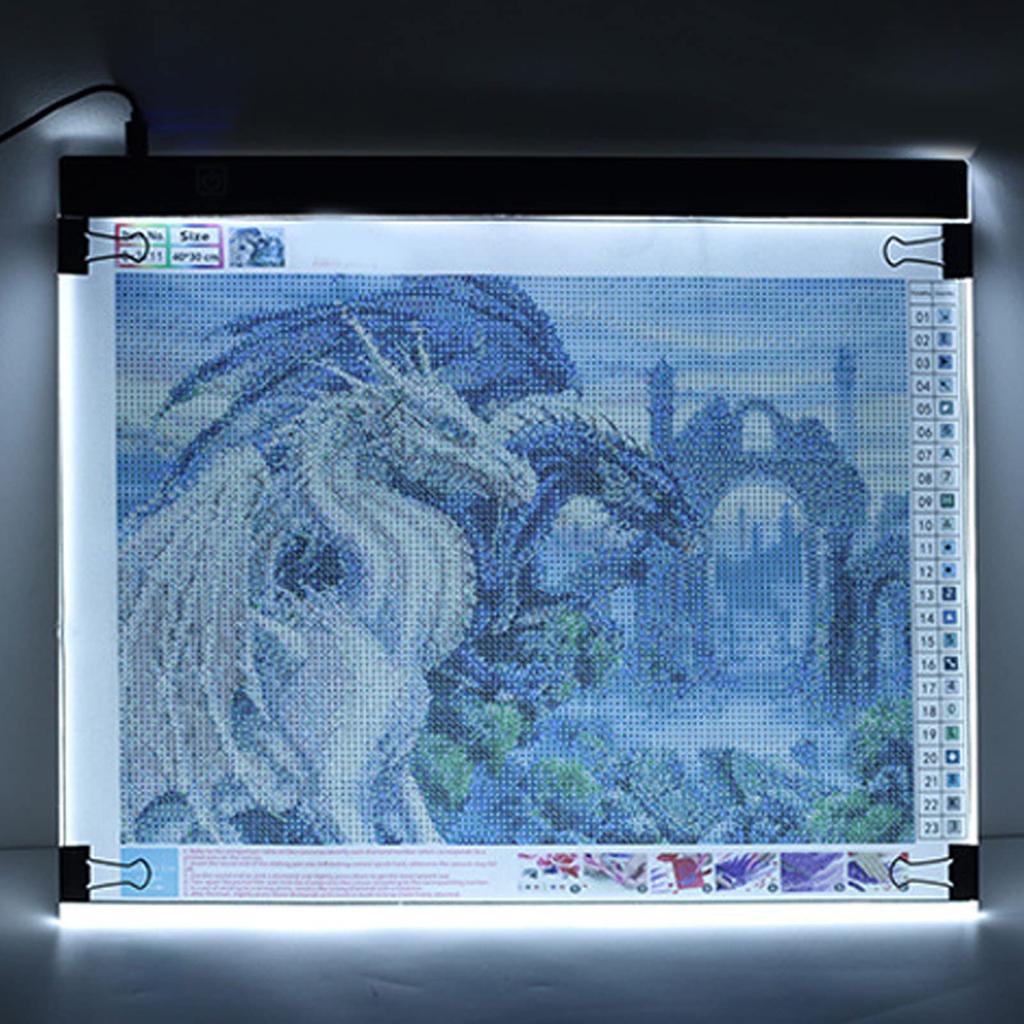 LED Tracing Stand, A3 Size, Thin Tracing, Stepless Dimming, 12000K Color Temperature, Eye Protection, USB Powered