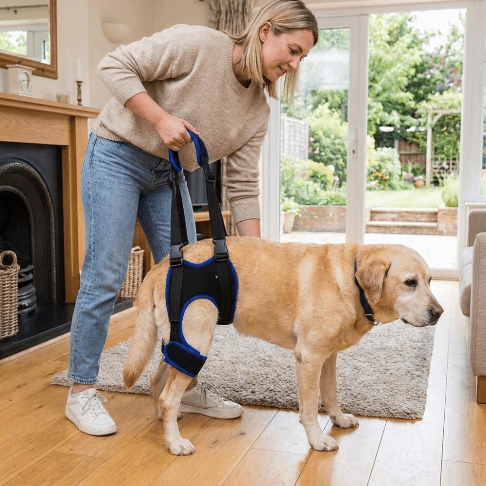 Adjustable Dog Rear Leg Support Breathable Dog Lift Harness Mobility Aid