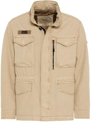 Mid-season Jacket Camel Active Outdoor Jacket with Roll-away Hood (420250 1O58 18) Sand
