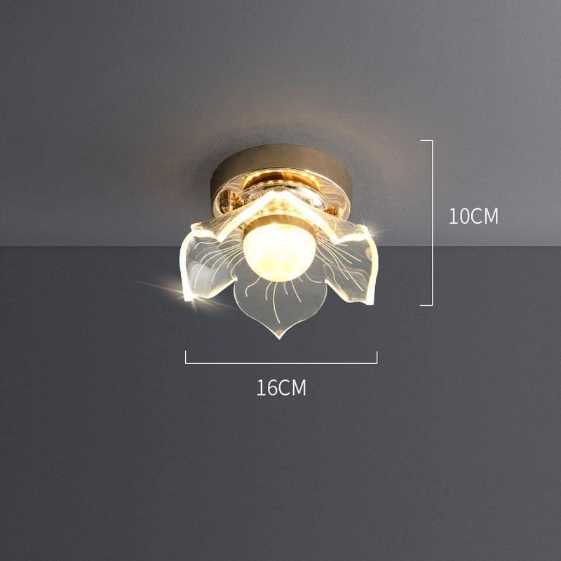 Crystal LED Ceiling Light Indoor Lighting Stairs Corridor Corridor Aisle Stairs Kitchen Dining Tables Decorative Ceiling Lamps