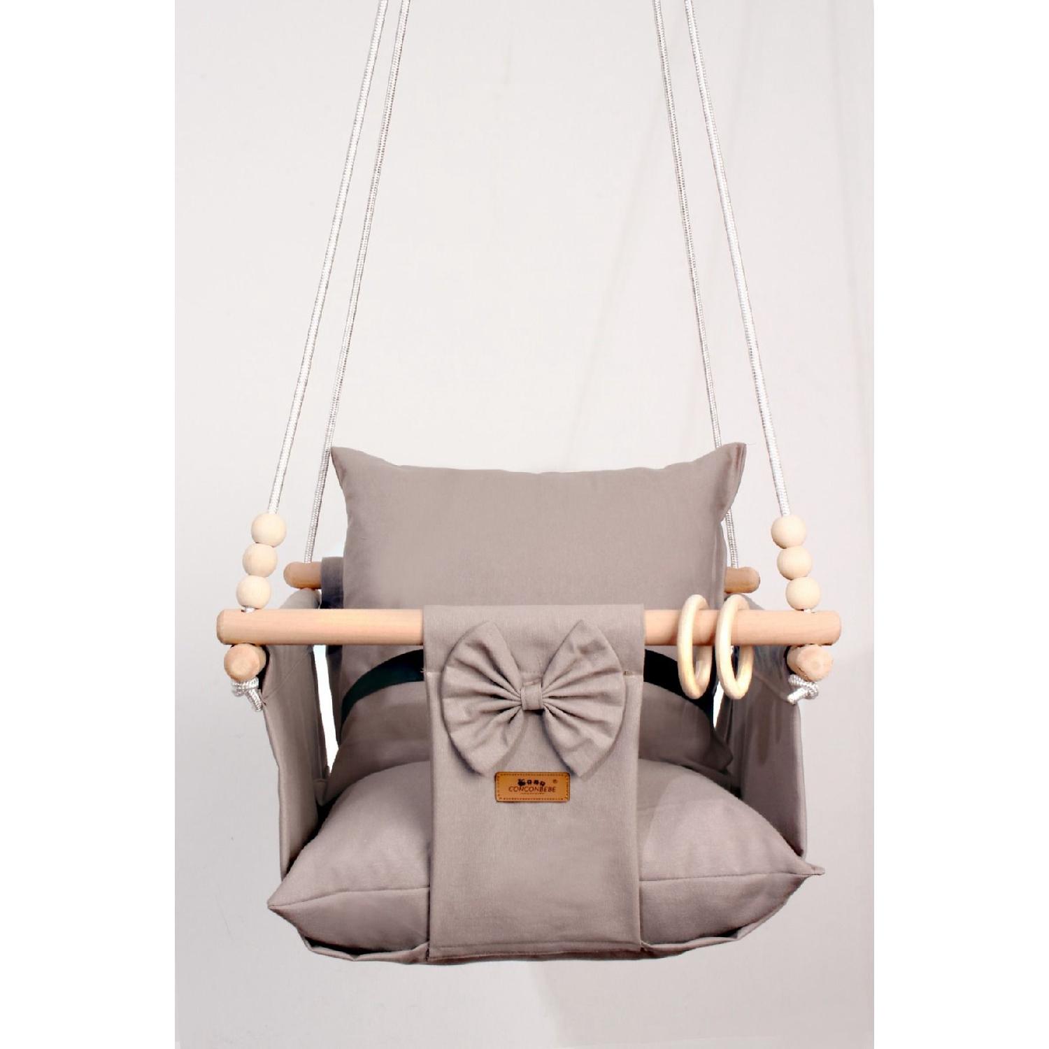 

Concon Baby Safety Belt Boy Swing Baby Swing фіолетовий