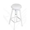 American Solid Wood & Iron Bar Stool, Coffee Shop Chair, Adjustable Counter & Bar Seating, Free Shipping