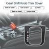 Gear Shift Knob Cover Decal Sticker for VW Golf 6 08-13 Black