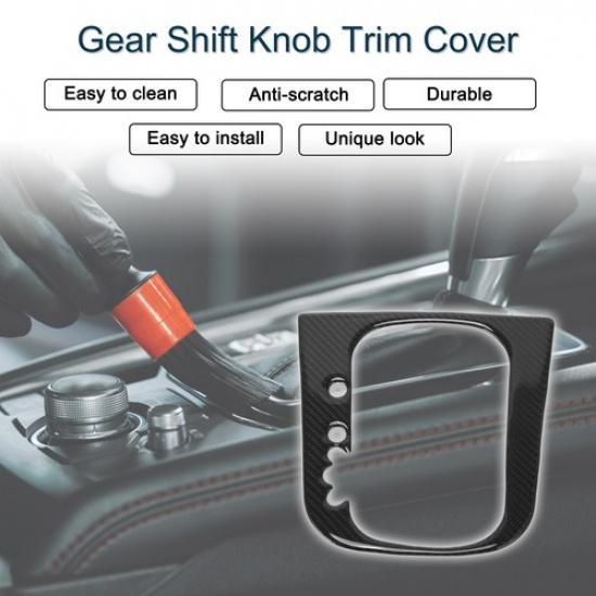 Gear Shift Knob Cover Decal Sticker for VW Golf 6 08-13 Black