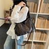 Mehrfache Fächer Weiches Leder Tragetasche Damen Schulter Umhängetasche