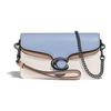 Tabby 18 Woc Color Block Leather Crossbody Bag Women Bags Blue White 76199-V5RGX