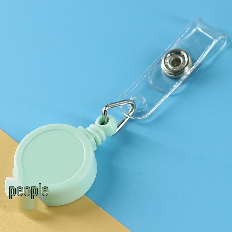Qiuyu Retractable Badge Holder with Epoxy Key Yoyo