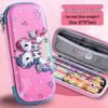 3D Large Capacity EVA Pencil Case for Kids - Multifunctional Storage Bag for Boys and Girls