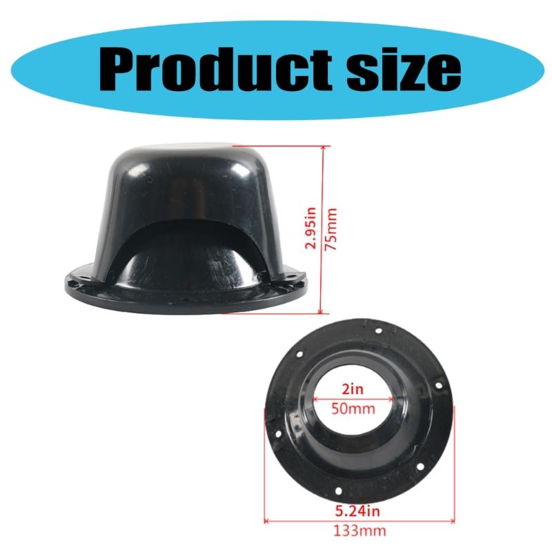 Auto Exhaust Outlet Exhaust Fan Ventilation Caps Roof Vent Lid For Campers Offering Efficient Ventilation And Longevity