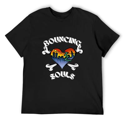 The Bouncing Souls T-Shirt Personalized T-shirt Anime Figures Boys Animal Print Sublime T Shirt for Men