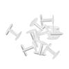10 Pieces Brass Round Cabochon Glass Tray Base Back Cufflink