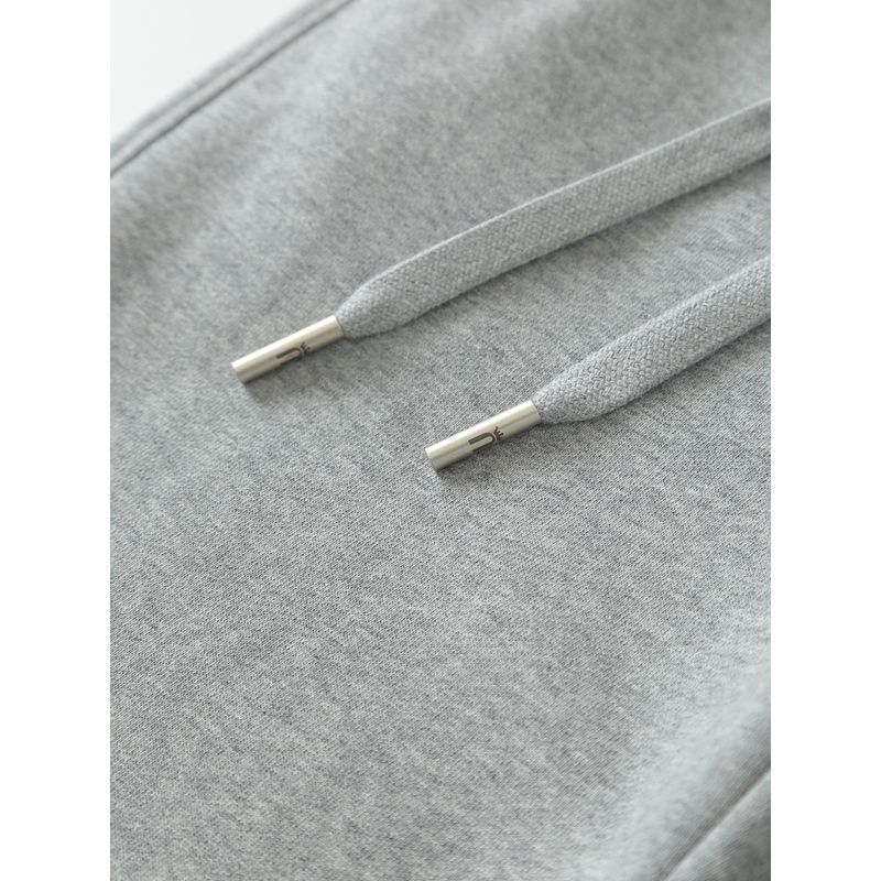 Cotton Sports Pants Female 2024 New Spring and Autumn Ankle-Tied Sweatpants Women's Spring and Autumn Gray Fall and Winter Fleece-lined Women's Pants