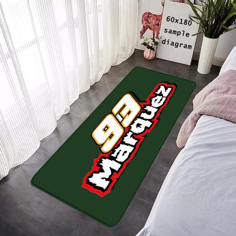 Interior Floor Mat Doormat Marc M-Marquez 93 Non-slip Foot Rug for Entryway Kitchen Carpet Bedroom Bedside Mats Home Decoration
