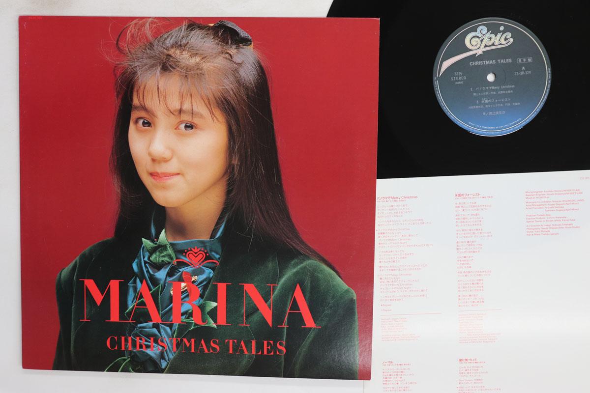 Виниловая пластинка MARINA WATANABE Christmas Tales 233H324PROMO EPIC 1987 Япония Японский Поп-Рок Б/у